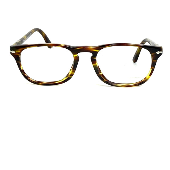 Persol 3121-V 938 50-19 Oval Havana Rx Eyeglasses Frame‎ Hand Made H18770